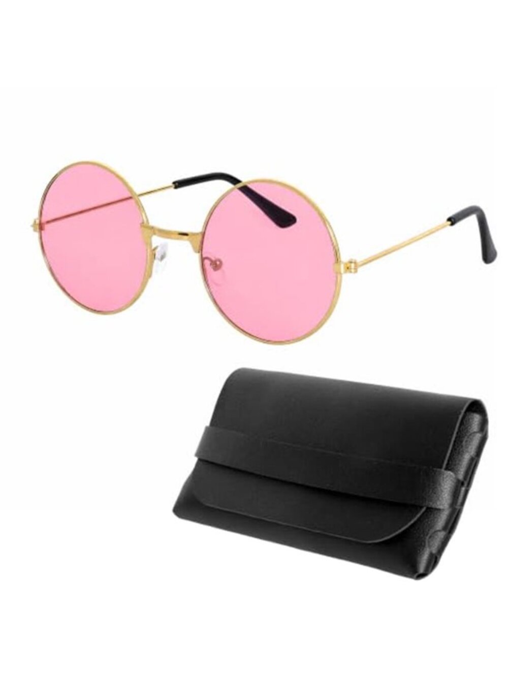 Fumwase Round Hippie Glasses